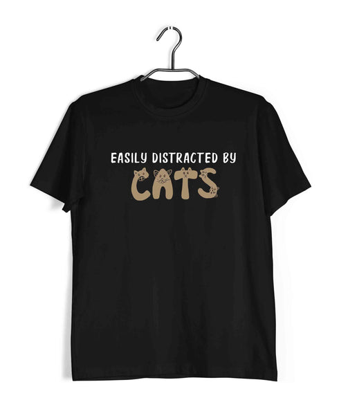 Pets Cute Kitten Cats Life is better with cats Custom Printed Graphic Design T-Shirt for Women